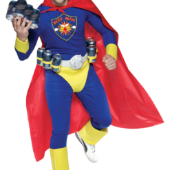 Rasta Imposta Mens Beer Man Superhero Costume Novelty