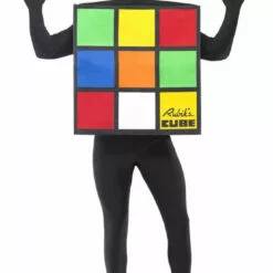 Smiffys Adult Rubiks Cube Costume 7 Smiffys Adult Rubiks Cube Costume