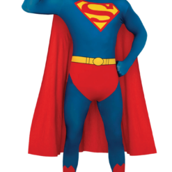 Rubies Adult Second Skin Superman Costume