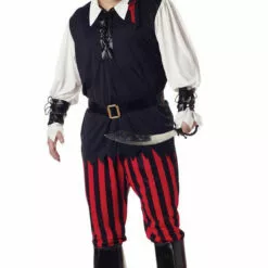 California Costumes Mens Plus Size Peril Pirate Costume Book Characters