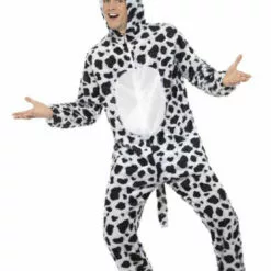 Smiffys Animals Adult Dalmatian Dog Costume
