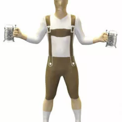 Body Republic Morphsuit Lederhosen Costume