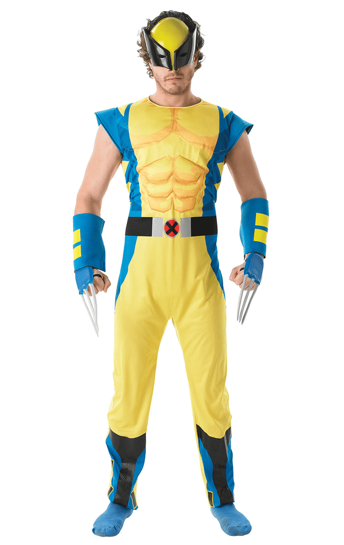 Rubies Mens Superhero Wolverine Costume Book Characters 1 Rubies Mens Superhero Wolverine Costume Book Characters