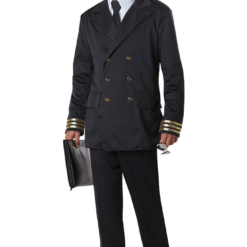 California Costumes Adult Retro Commercial Pilot Costume