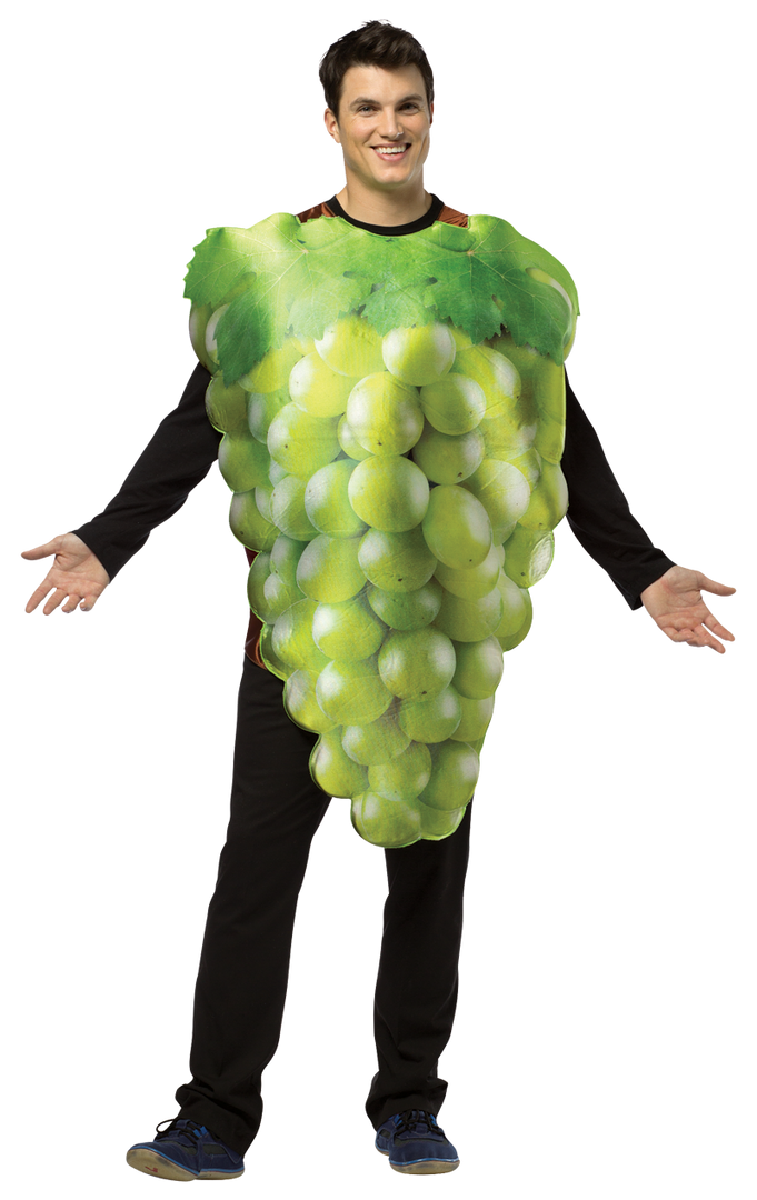 Rasta Imposta Adult Novelty Green Grapes Costume Food & Drink 1 Rasta Imposta Adult Novelty Green Grapes Costume Food & Drink