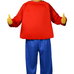 Body Republic Mr Block Head Adult Costume Cartoons