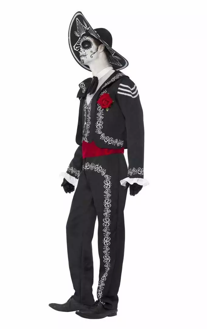 Smiffys Senor Bones Costume 2 Smiffys Senor Bones Costume