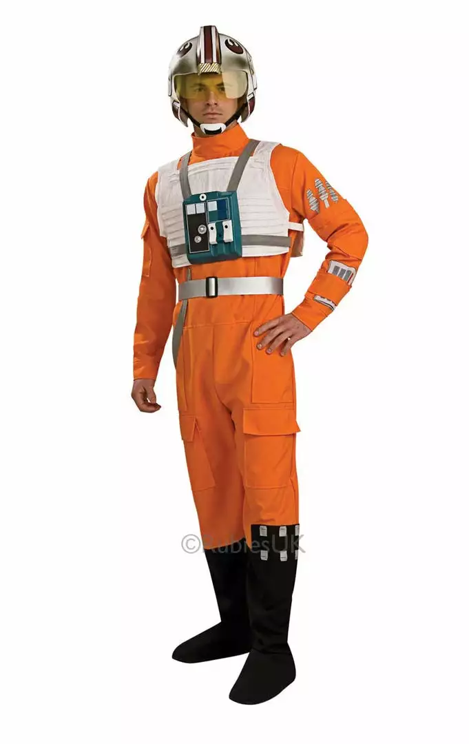 Rubies Adult Star Wars X-Wing Fighter Pilot Costume 1 Rubies Adult Star Wars X-Wing Fighter Pilot Costume