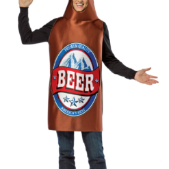 Rasta Imposta Food & Drink Adult Beer Bottle Costume
