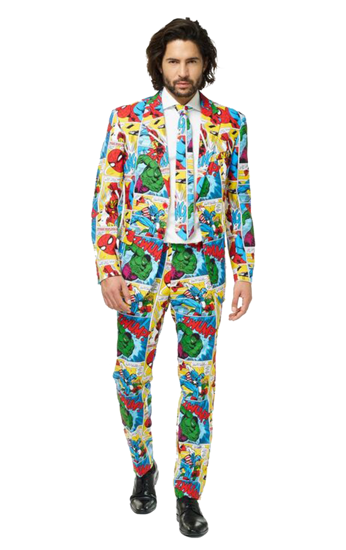 OppoSuits Mens Marvel Comics Opposuit 1 OppoSuits Mens Marvel Comics Opposuit