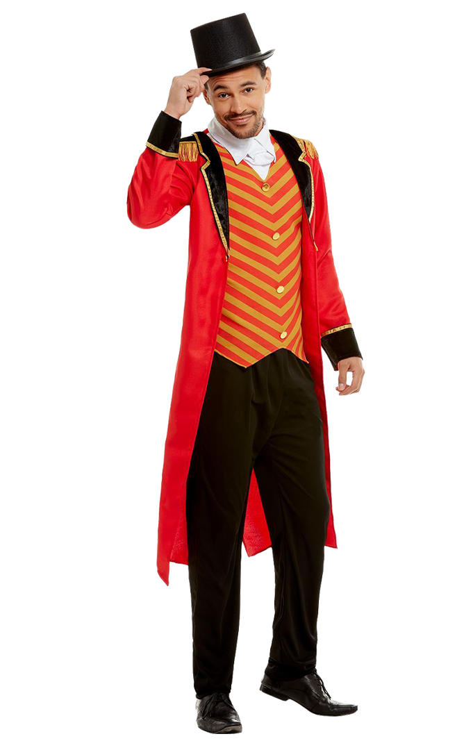 Smiffys Mens Barnum Ringmaster Showman Costume Circus 1 Smiffys Mens Barnum Ringmaster Showman Costume Circus