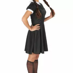 Orion Costumes Womens 90s Wednesday Addams Costume Cartoons