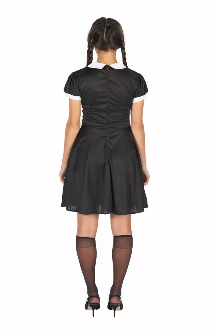 Orion Costumes Womens 90s Wednesday Addams Costume Cartoons 3 Orion Costumes Womens 90s Wednesday Addams Costume Cartoons
