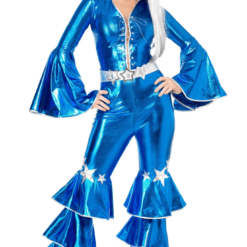 Smiffys Blue Dancing Queen Costume Music & Pop/Rock Stars