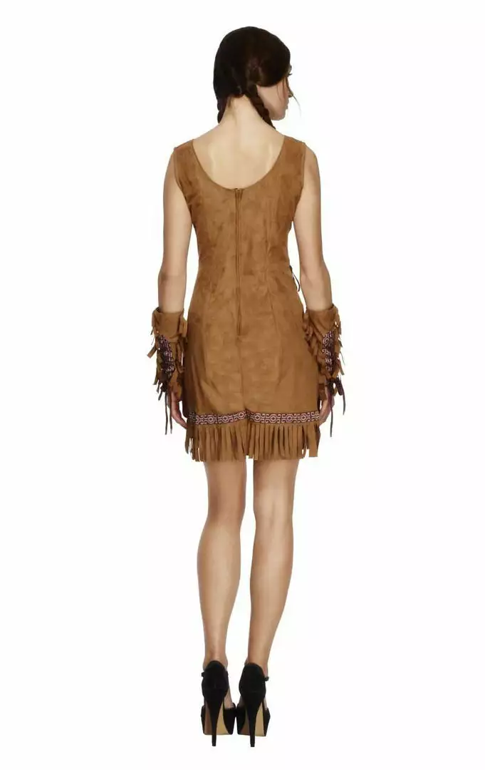 Smiffys Fever Pocahontas Costume American / USA 3 Smiffys Fever Pocahontas Costume American / USA
