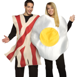 Rasta Imposta British / UK Egg And Bacon Costume