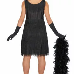 Orion Costumes 1920's Womens 1920s Black Flapper Costume