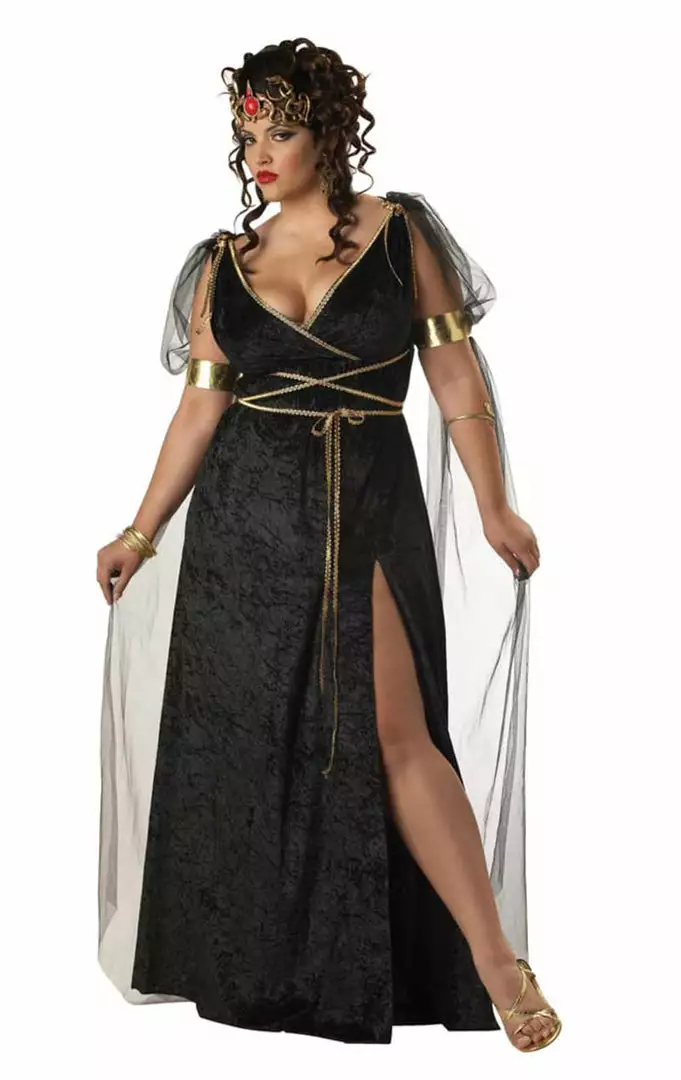 California Costumes Around The World Medusa Plus Size Costume 1 California Costumes Around The World Medusa Plus Size Costume