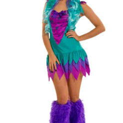 Generic Womens Fuzzy Frankie Monster Costume Aliens