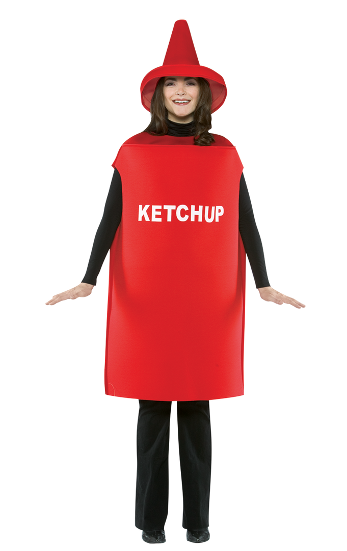 Rasta Imposta Light Weight Ketchup Costume Food & Drink 1 Rasta Imposta Light Weight Ketchup Costume Food & Drink
