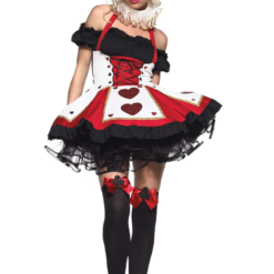 Leg Avenue Womens Pretty Playing Card Costume Fairytales