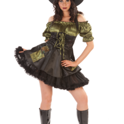 Rubies Adult Green Patch Witch Costume