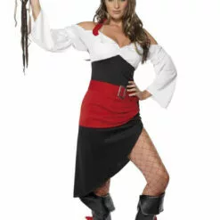 Smiffys Book Characters Ladies Sassy Pirate Costume