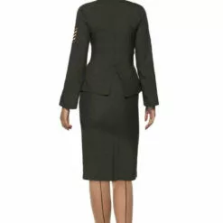 Smiffys Womens Wartime Military Officer Costume