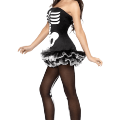 Smiffys Halloween Skeleton Bones Tutu Costume