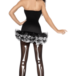 Smiffys Halloween Skeleton Bones Tutu Costume 5 Smiffys Halloween Skeleton Bones Tutu Costume