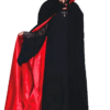 Underwraps Velvet & Satin Red Gothic Cape Red Riding Hood