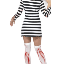 Smiffys Zombie Convict Female Costume Halloween