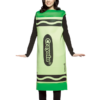 Rasta Imposta Womens Green Crayola Crayon Costume Crayons