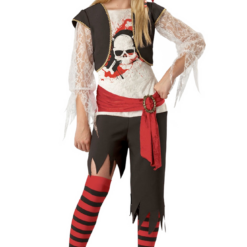 InCharacter Costumes Tween High Seas Sass Pirate Costume