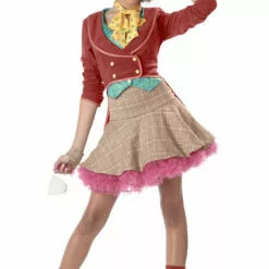 California Costumes Girls The Mad Hatter Costume