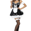 Smiffys Womens Flirty French Maid Costume