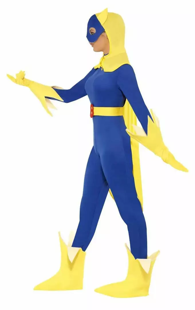 Smiffys Womens Bananaman Costume 2 Smiffys Womens Bananaman Costume
