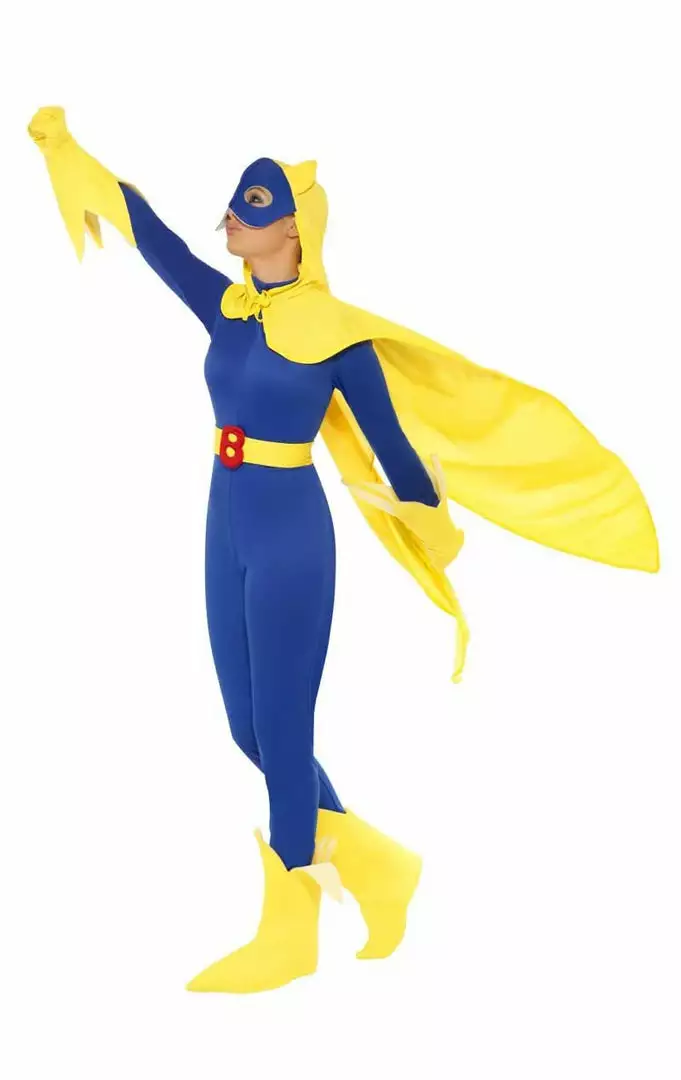 Smiffys Womens Bananaman Costume 4 Smiffys Womens Bananaman Costume