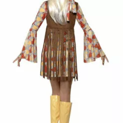 Smiffys Womens 1960s Hippy Costume All Decades /Era Costumes
