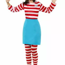 Smiffys Book Characters Womens Where's Wally Wenda Costume