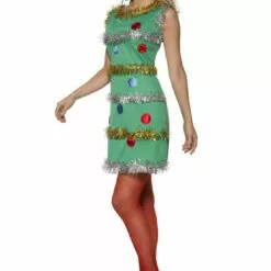 Smiffys Womens Christmas Tree Dress Costume