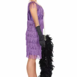 Orion Costumes Womens 1920s Purple Flapper Costume