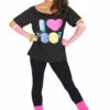 Orion Costumes Womens Retro 80s T-Shirt