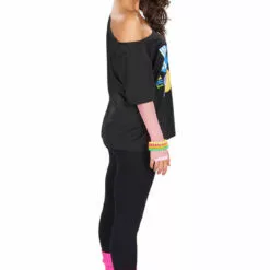 Orion Costumes Womens Retro 80s T-Shirt