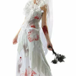 Generic Wedding Womens Deadly Bride Halloween Costume