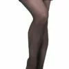 Rubies Adult Black Translucent Tights Accessory
