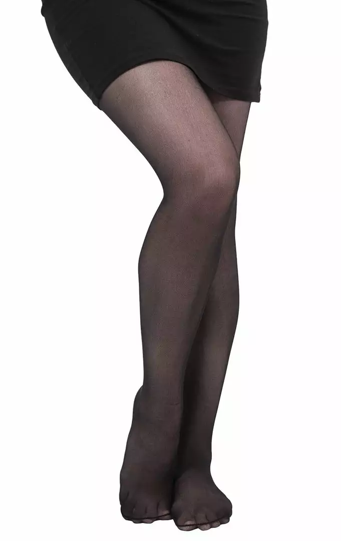Rubies Adult Black Translucent Tights Accessory 1 Rubies Adult Black Translucent Tights Accessory