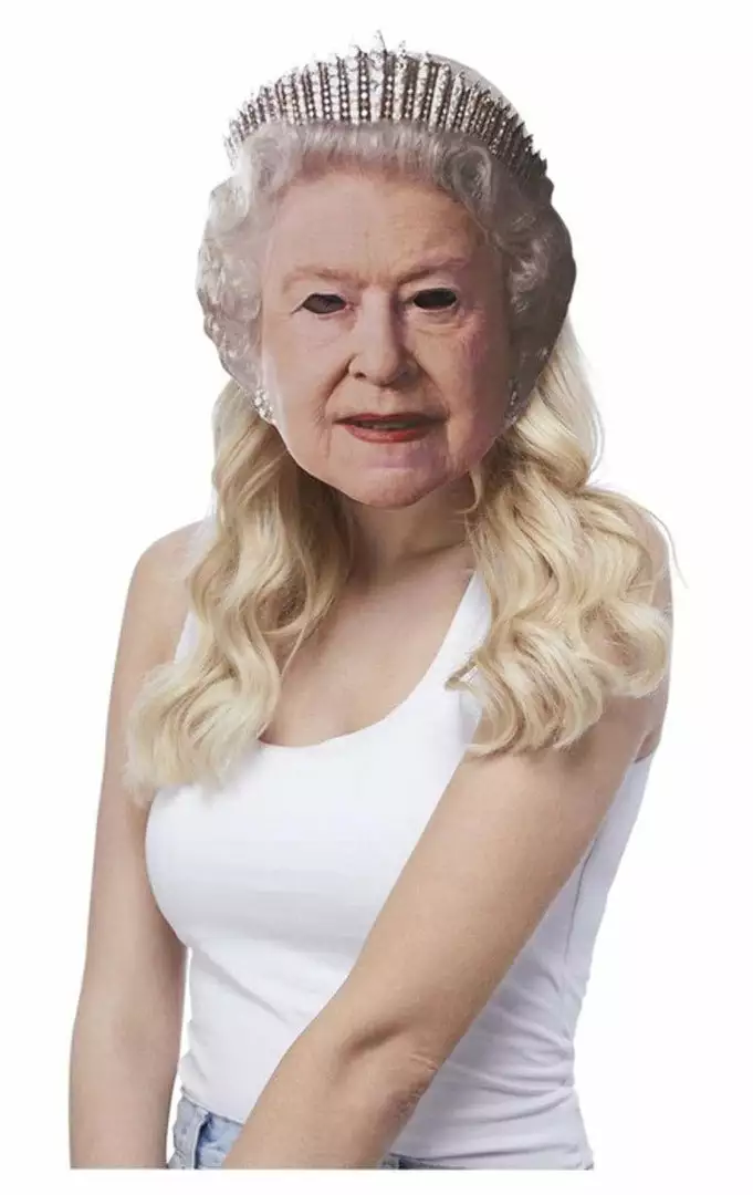 Generic Adult Card The Queen Mask 1 Generic Adult Card The Queen Mask