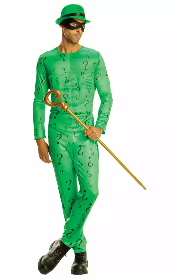 Rubies Cosplay & Comic Con Adult Classic Riddler Costume 1 Rubies Cosplay & Comic Con Adult Classic Riddler Costume