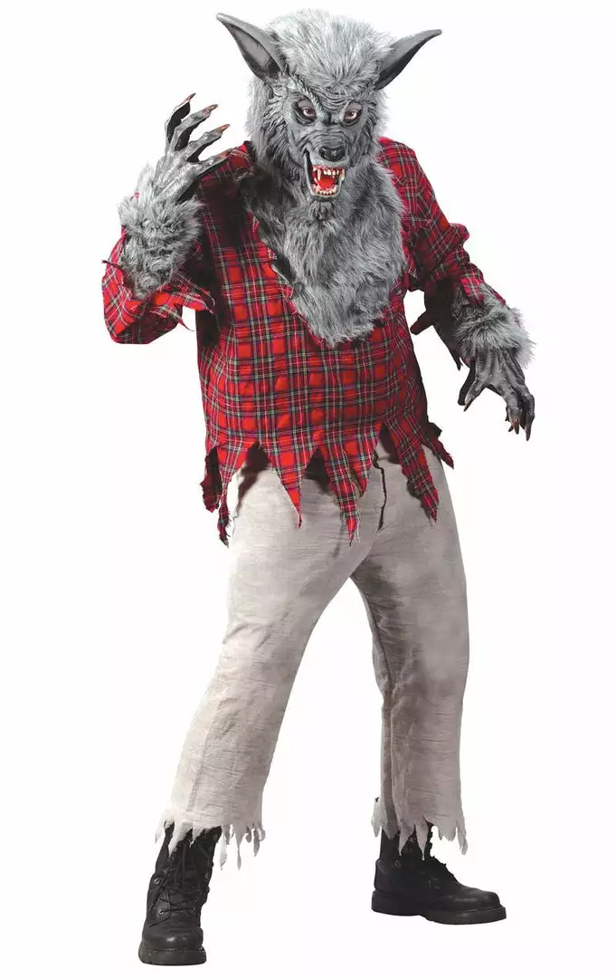 Generic Animals Adult Halloween Werewolf Costume 1 Generic Animals Adult Halloween Werewolf Costume